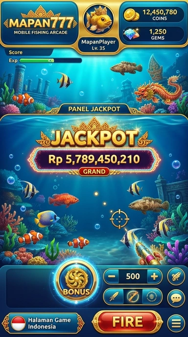 Galeri pratinjau visual mapan777 build APK resmi terbaru
